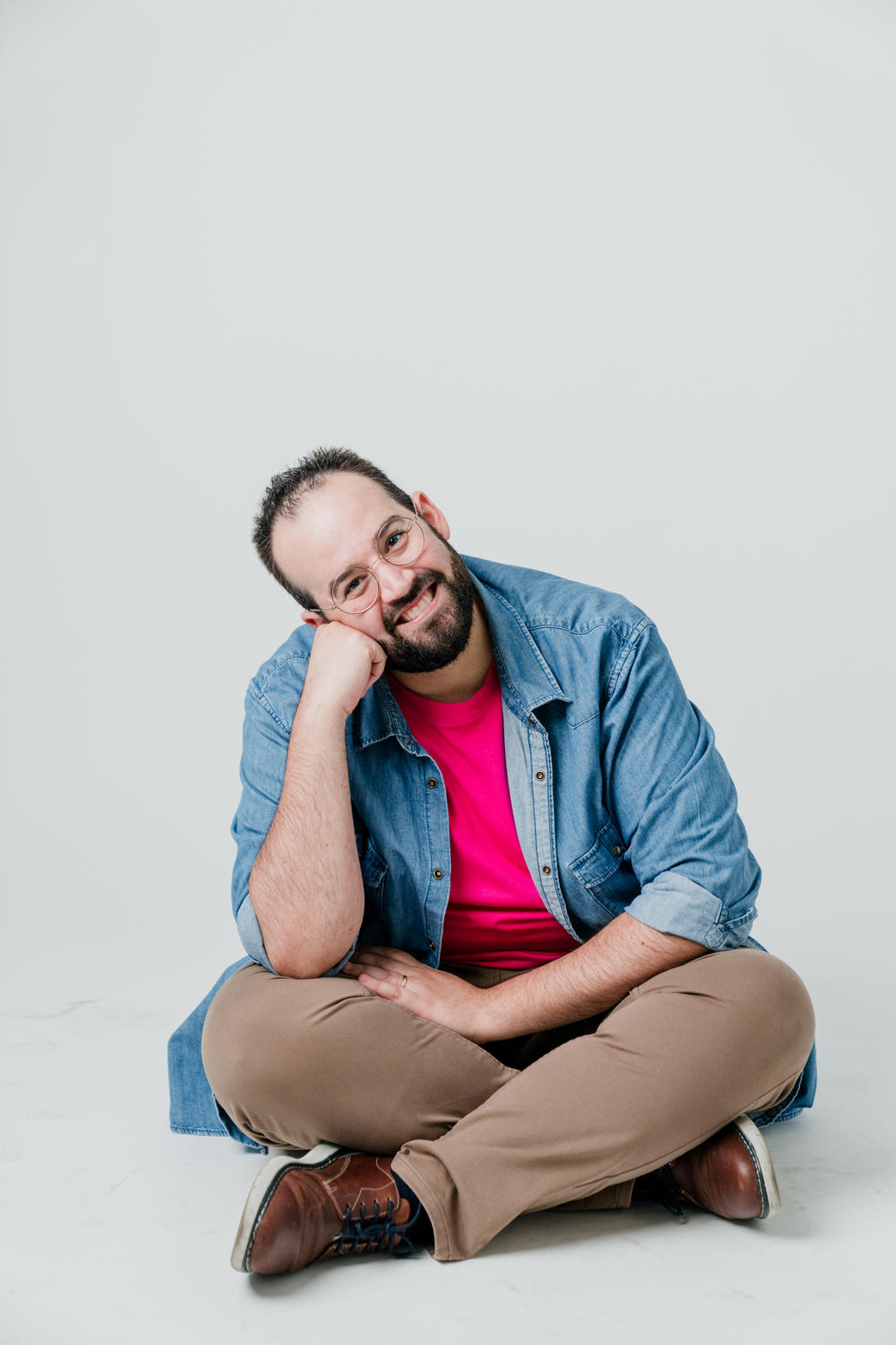 Max Samaritani seduto